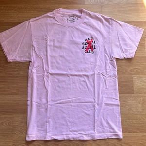 Anti Social Social Club Pink Tee
